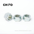 ISO 4033 Grade 12 Hexagonal nuts zinc plated